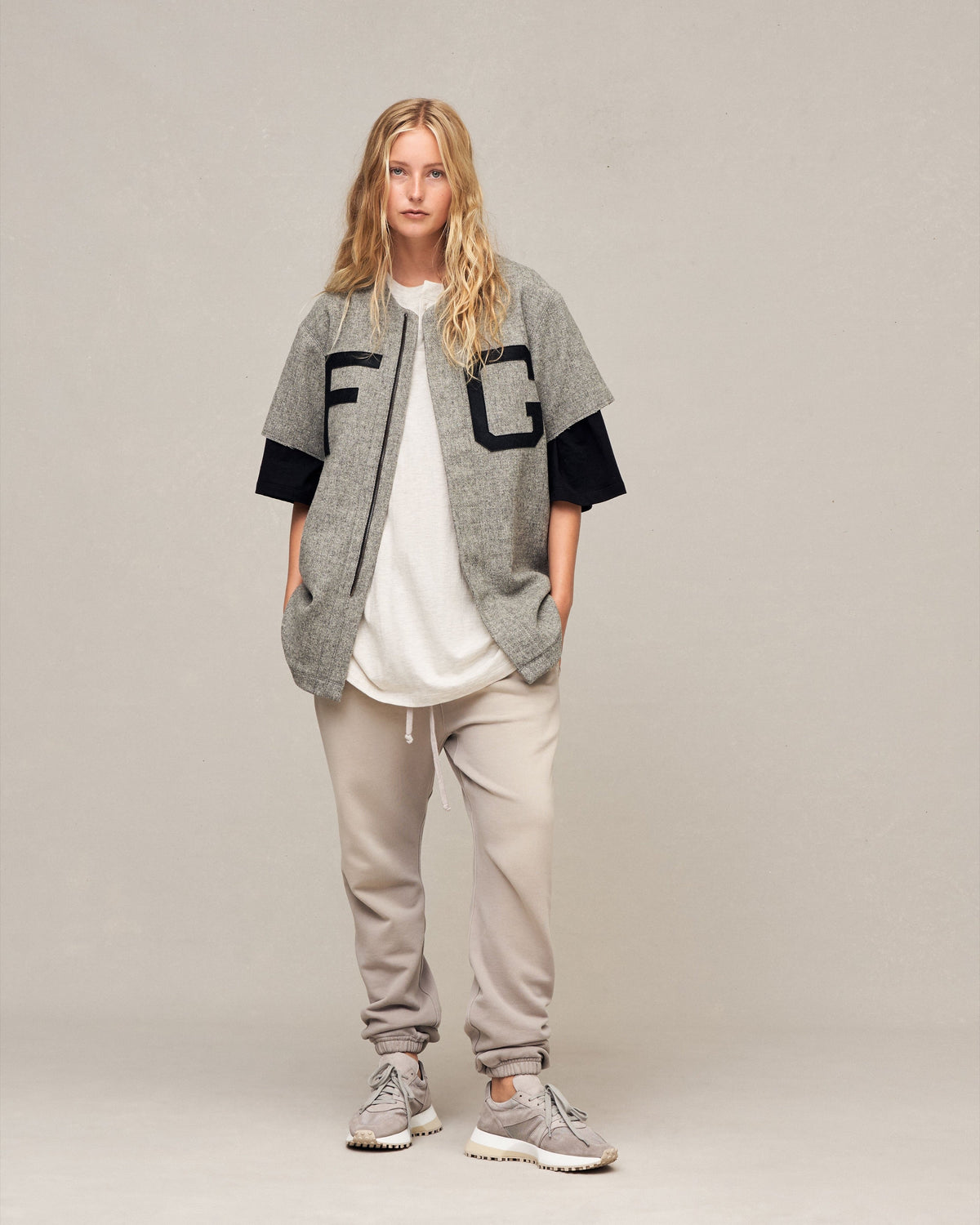Full Zip Baseball Jersey