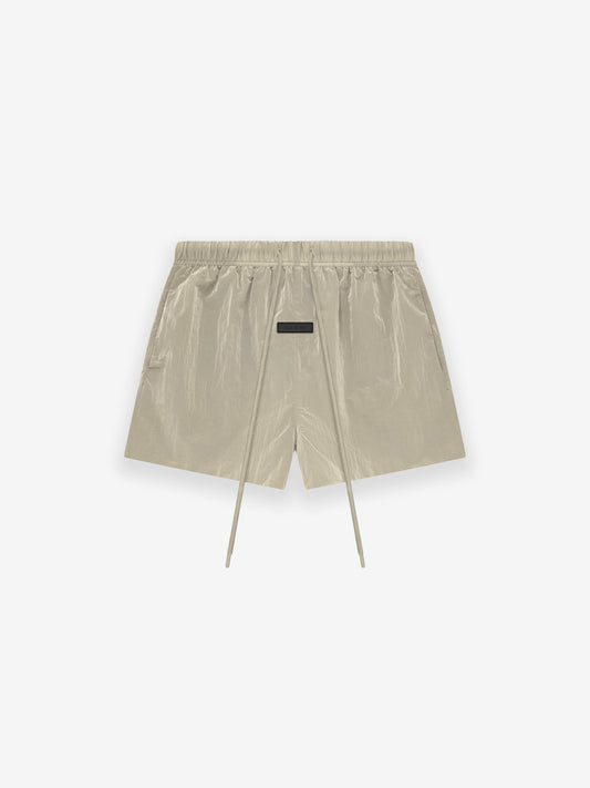 Crinkle Nylon Running Short