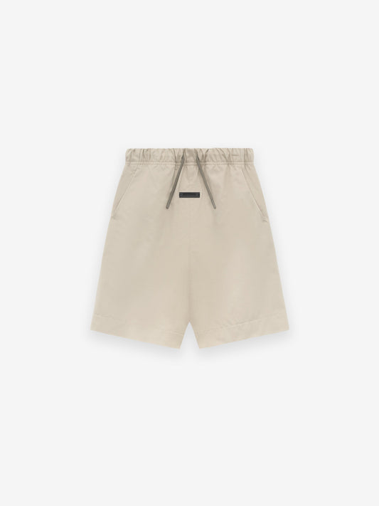 KIDS COTTON TWILL LOUNGE SHORT