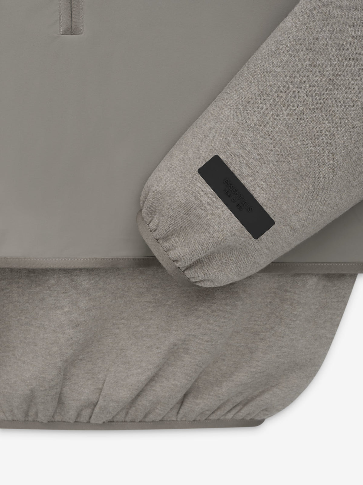 NYLON FLEECE MOCKNECK