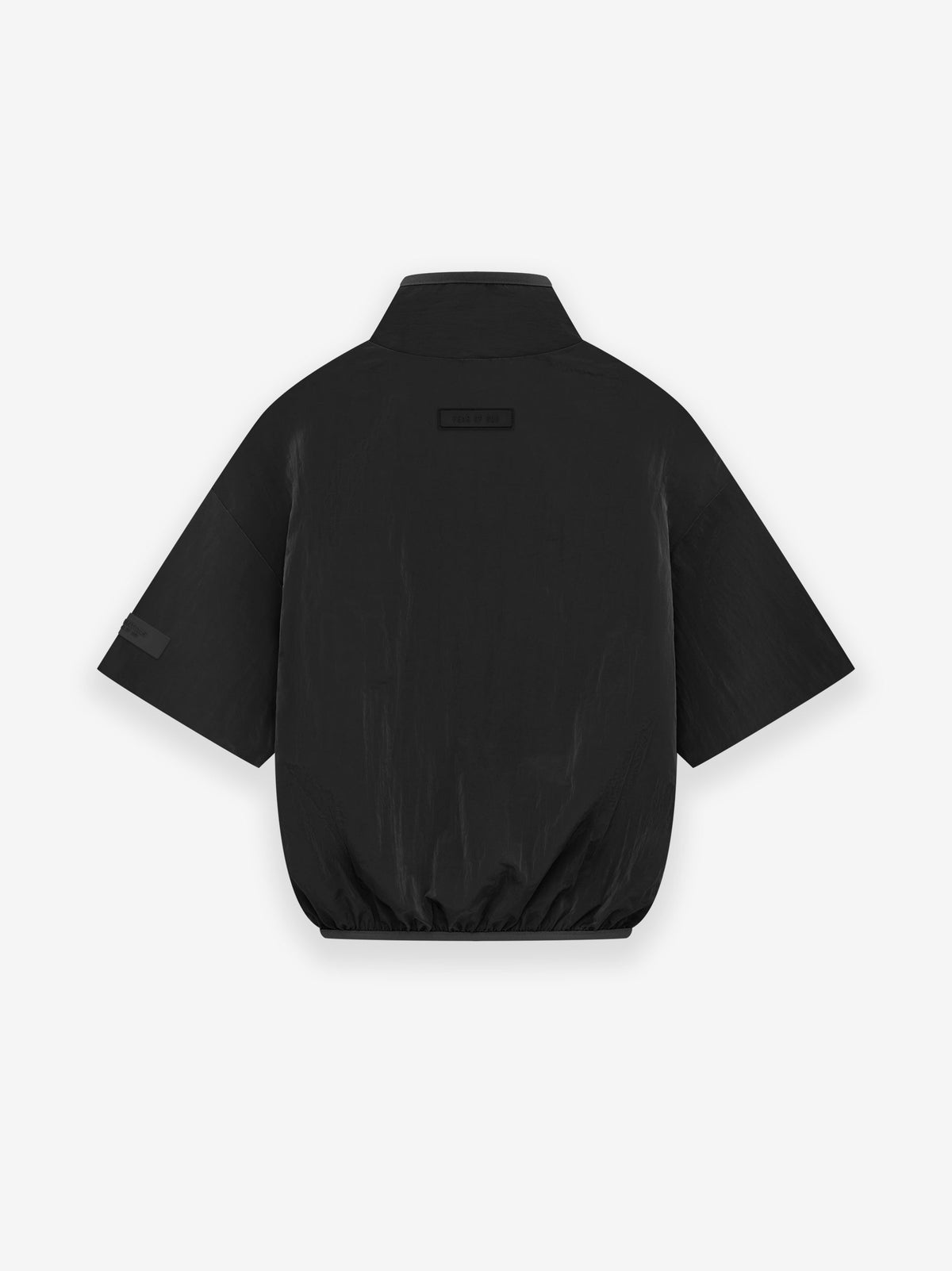 Kids Crinkle Nylon Halfzip SS Shirt
