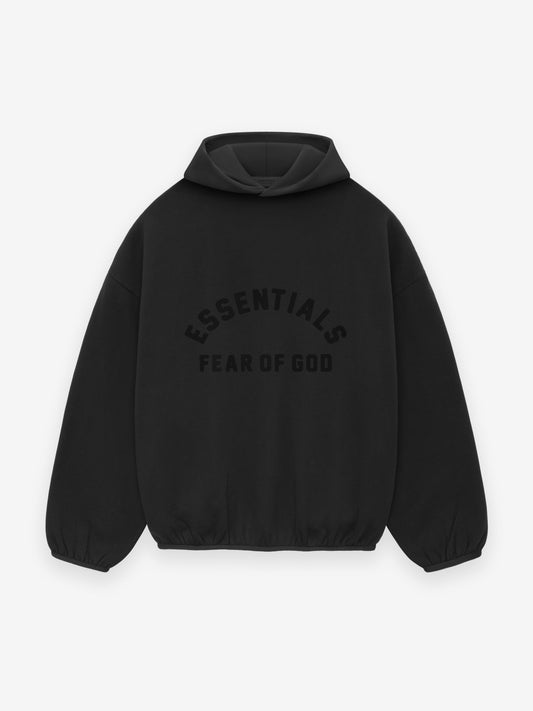 NYLON FLEECE HOODIE