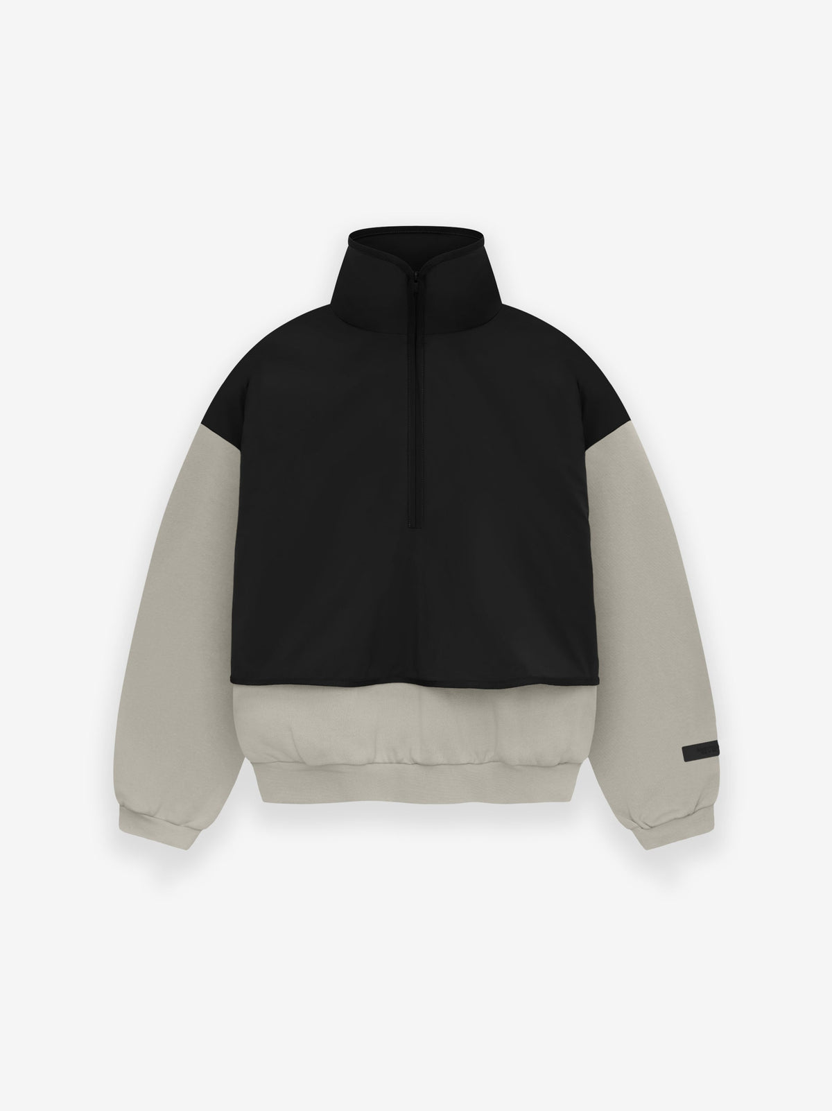 Kids Nylon Fleece Mockneck Sweater