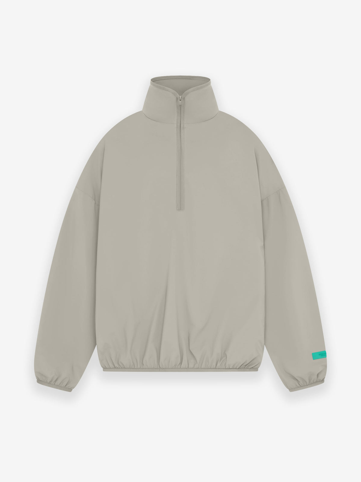 Nylon Halfzip Mockneck