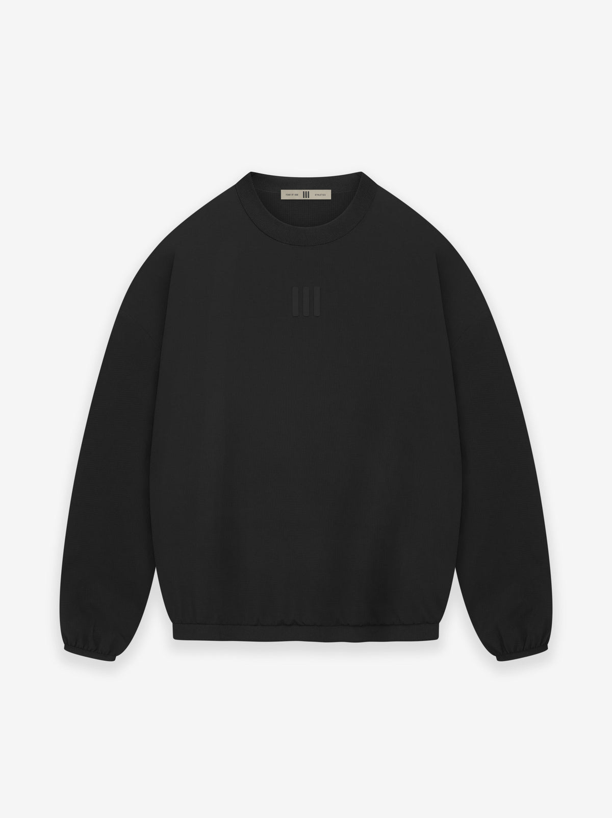 Stretch Woven Running Crewneck