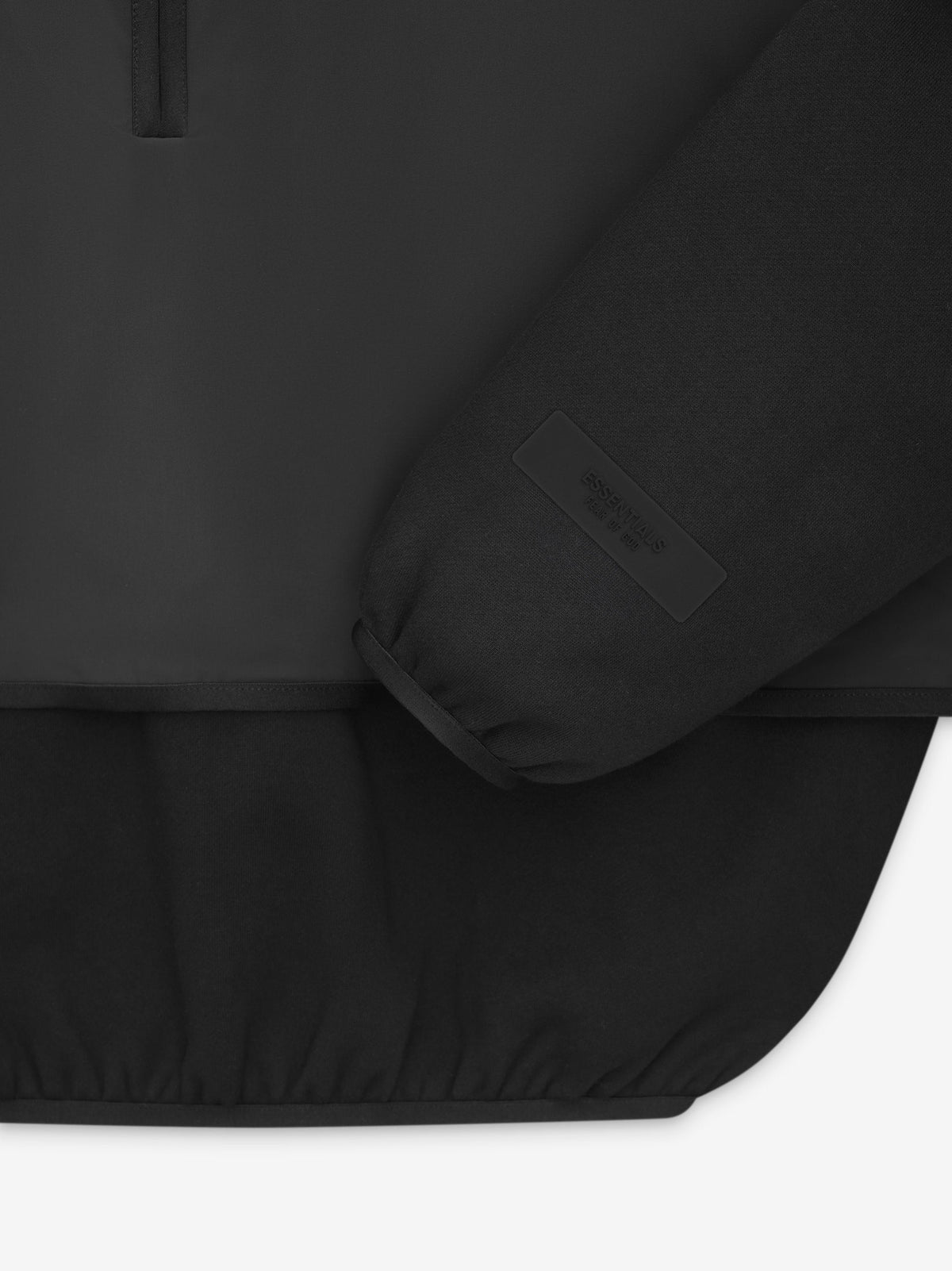 NYLON FLEECE MOCKNECK